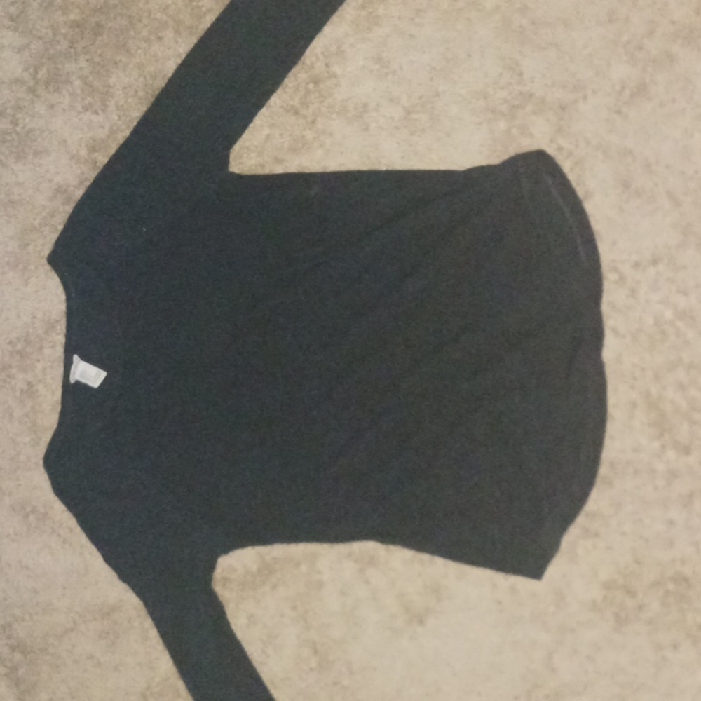 Grey long-sleeved top